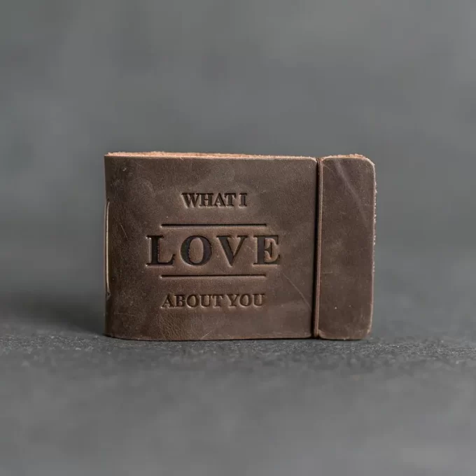 What I love about you paper wedding anniversary presents for couples