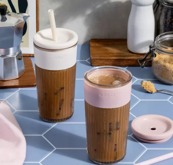 glass coffee tumbler