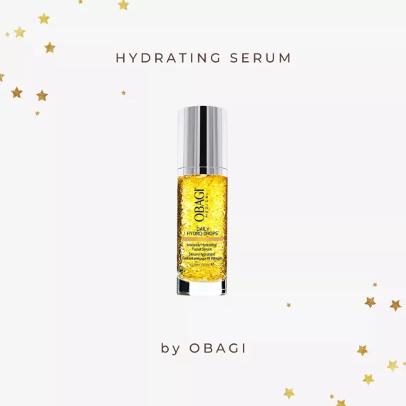 Hydrating serum drops