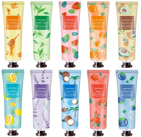 Hand creams in bulk quantity for bridesmaid travel bags