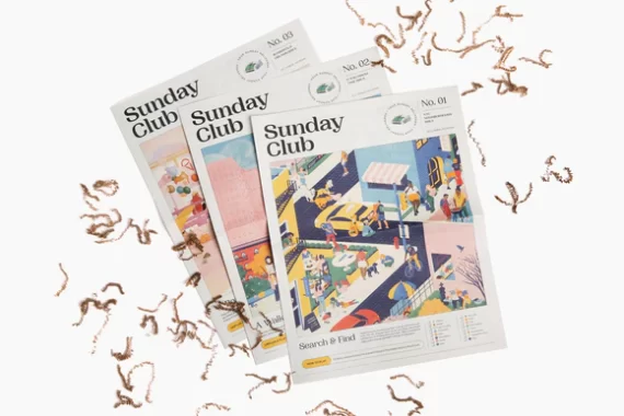 Sunday club newspaper subscription gift