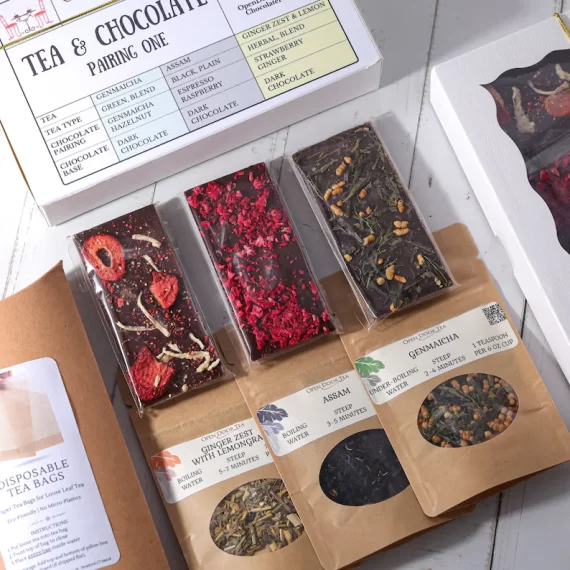 tea and chocolate pairing gift