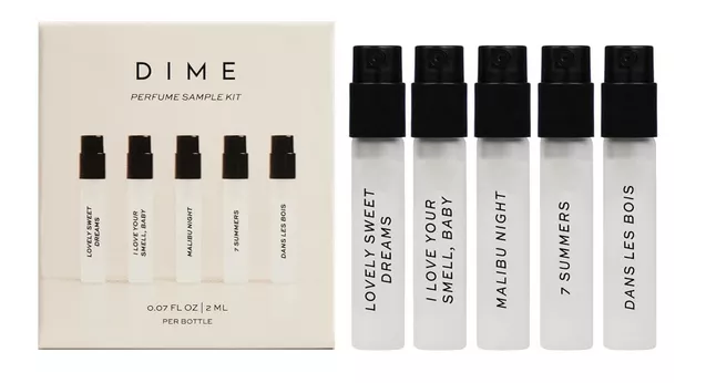 Travel-sized perfume for bridesmaid gift bags