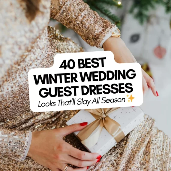 40 best winter wedding guest dresses of 2025 - tips on what to wear to a wedding in the winter as a guest