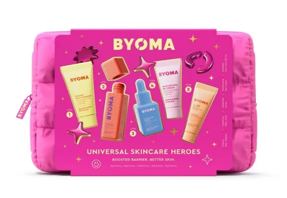 BYOMA skincare heroes gift set