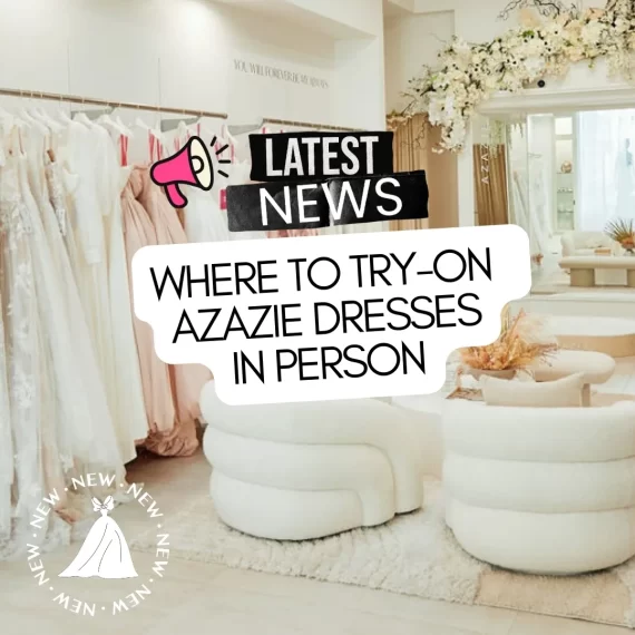 Where to try on Azazie dresses in person