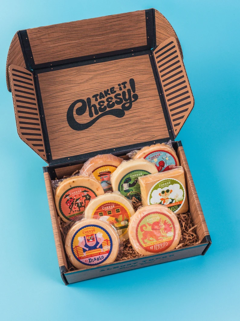 Cheese Brothers cheese gift pack