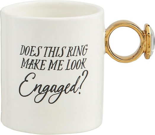 Engaged mug - practical Christmas gift for bride to be