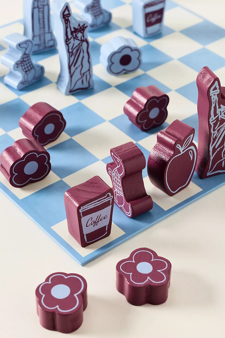 Novelty chess set