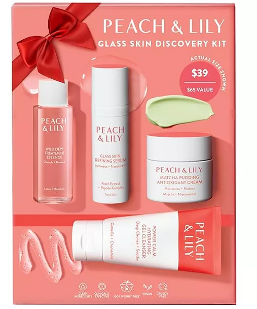 Peach & Lily skin care set