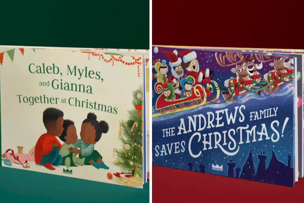 Personalized holiday book gifts for kids by Wonderbly