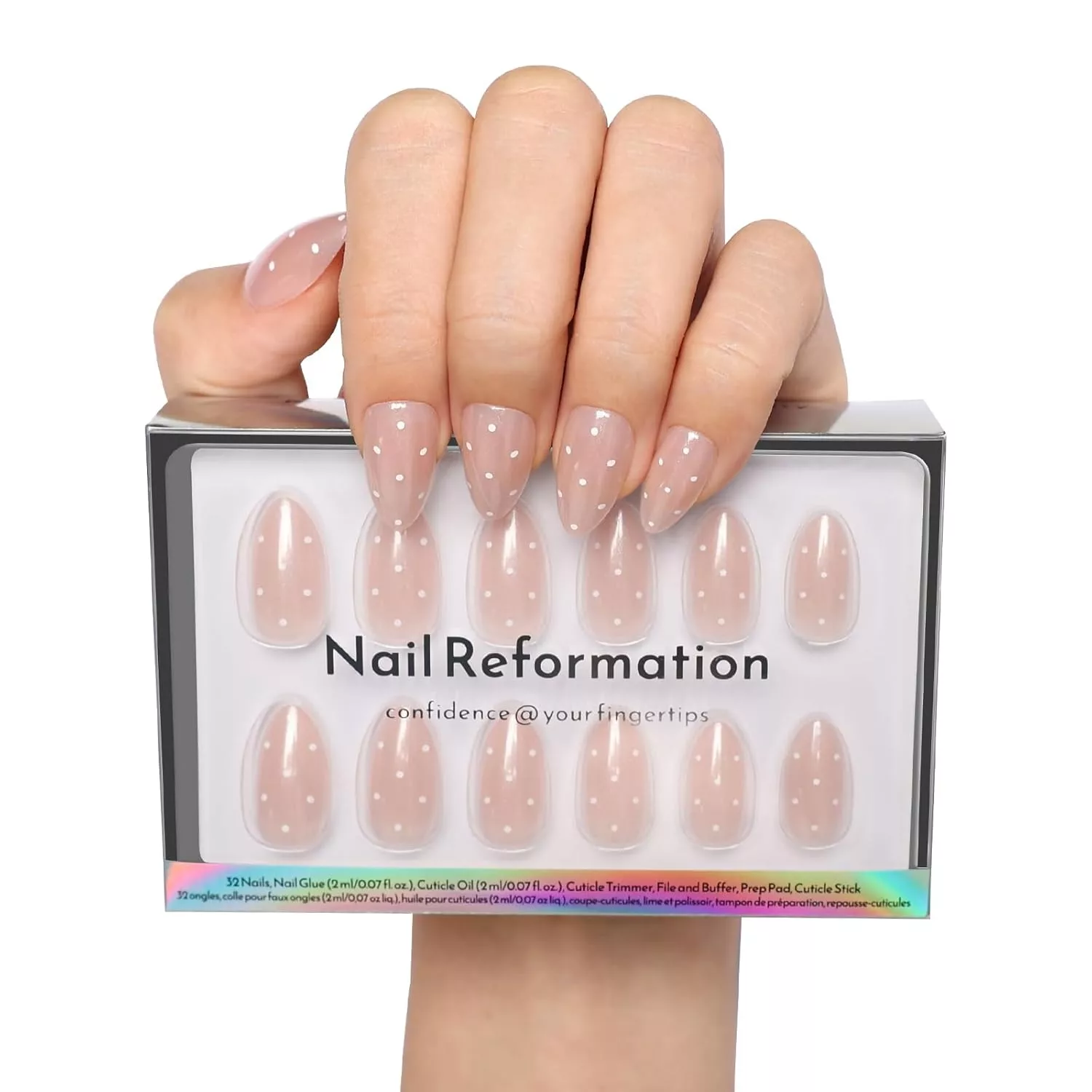 press on nails bridesmaid beauty gift item