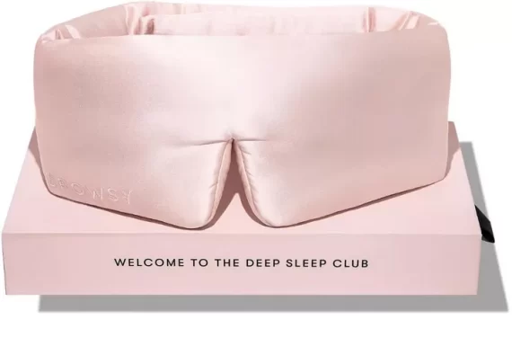 Silk sleep mask for relaxation - Christmas gift for bride to be