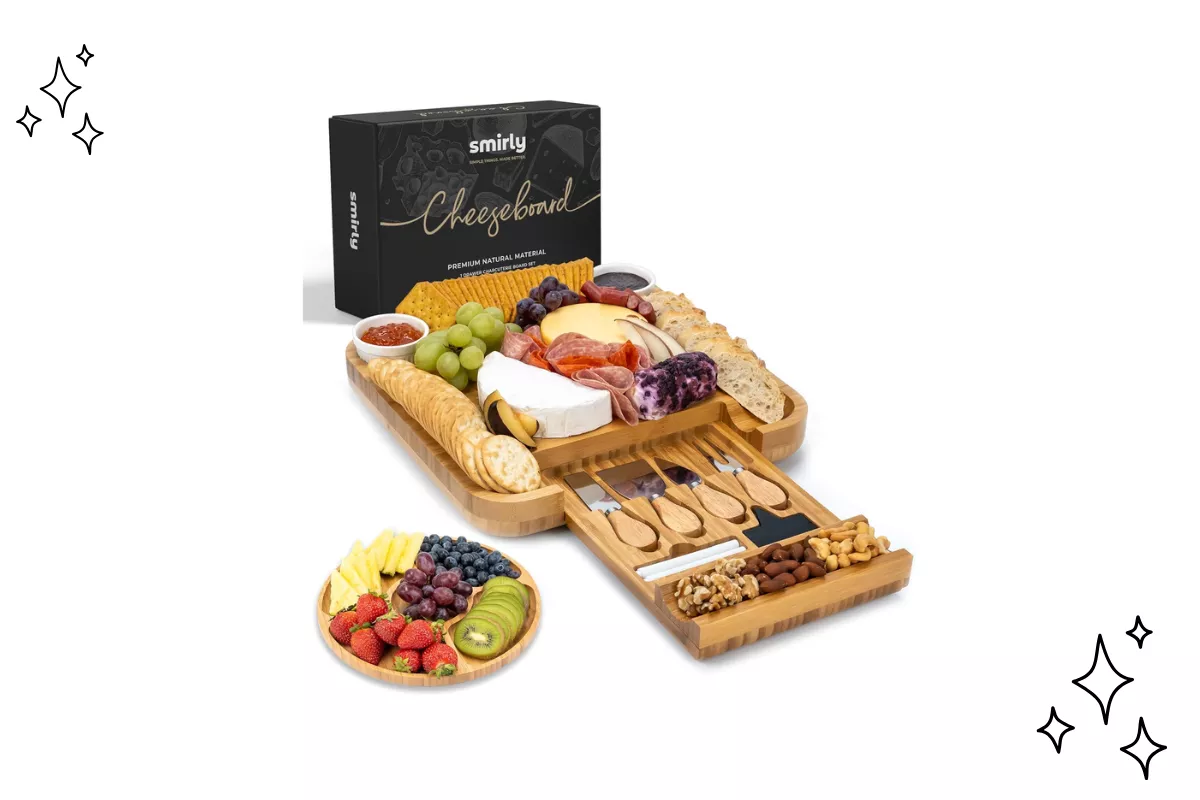 charcuterie board wedding registry idea