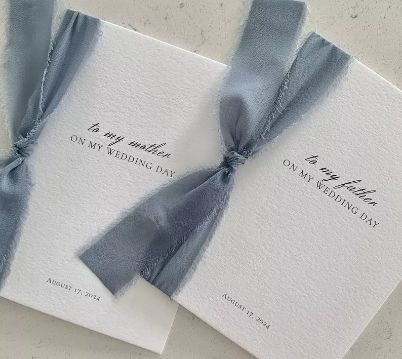 Personalized handwritten letter from bride to Mother of the Bride, non-jewelry gift