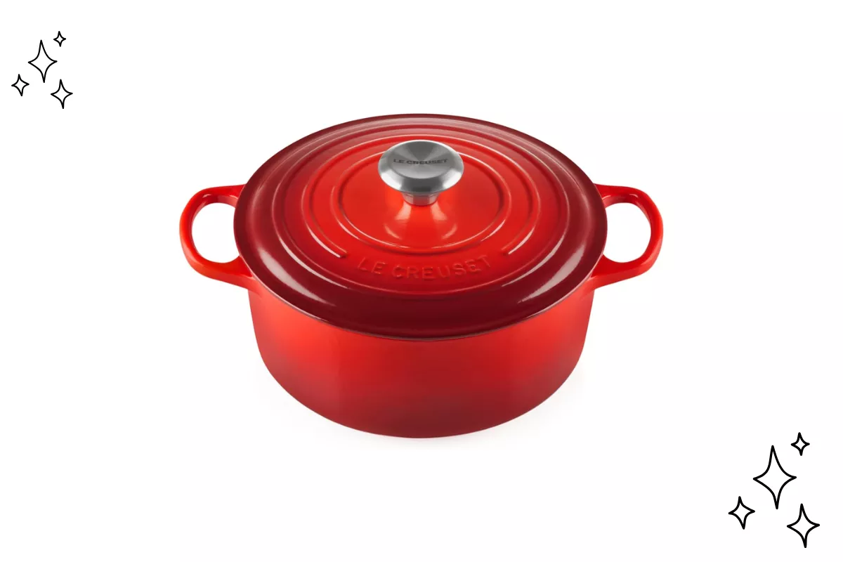 le creuset dutch oven wedding registry item