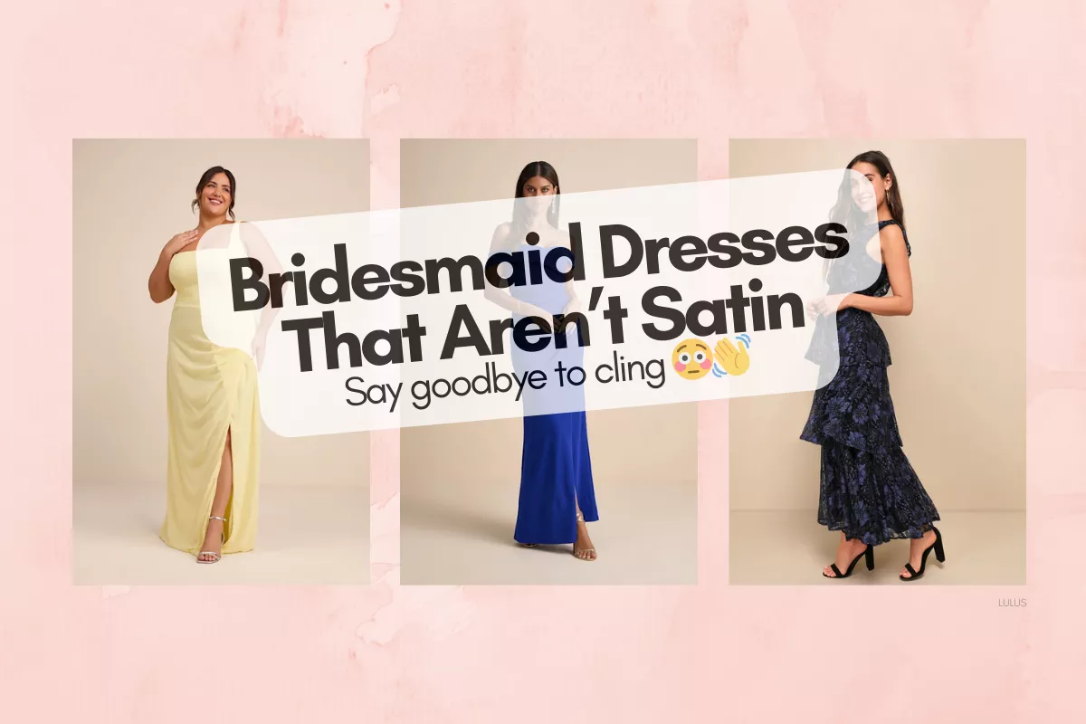 Say goodbye to slippery satin—bridesmaids can be stylish, comfortable, and camera-ready.