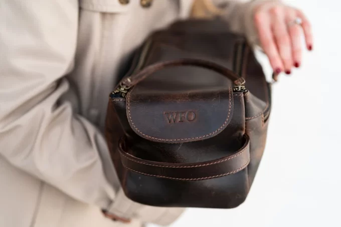 personalized dopp kit groomsmen gift that doesn’t look tacky