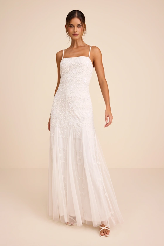 romantic tulle wedding dress under $500