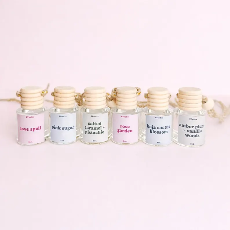 Valentine car diffuser with heart design as a cute Galentine’s Day gift