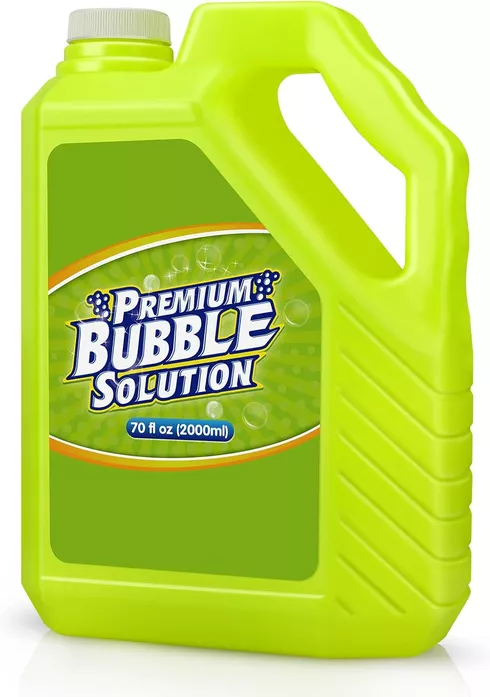 wedding bubble refill bottle