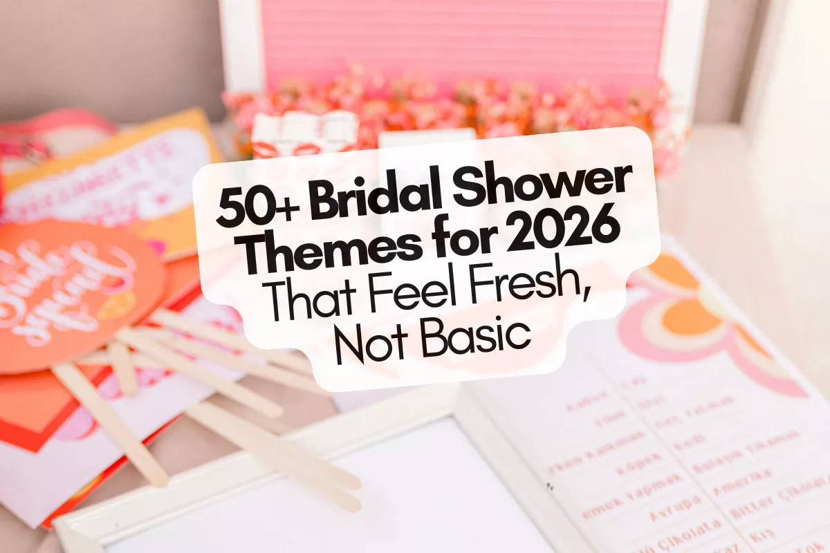 best bridal shower themes 2026 with stylish decorations, flowers, and table settings for every bride