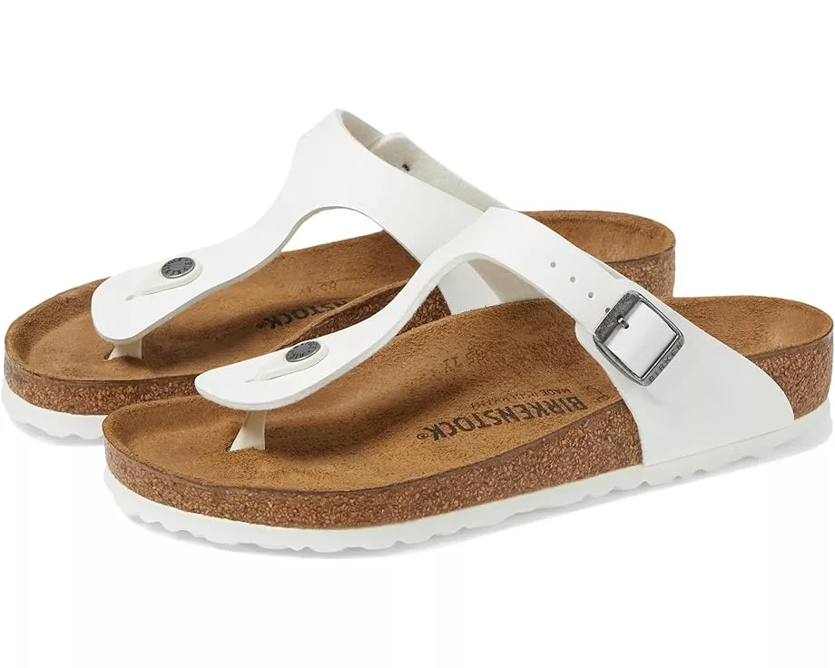 Comfortable Birkenstock shoes styled for a modern bridal wedding 