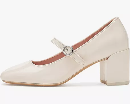 High heel mary jane style pumps by Kate Spade wedding shoes