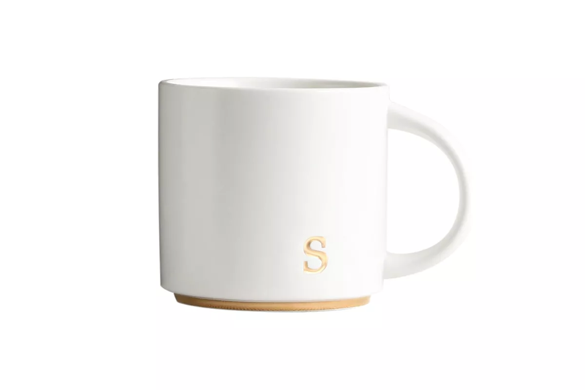 monogrammed coffee mug for bridesmaid gift
