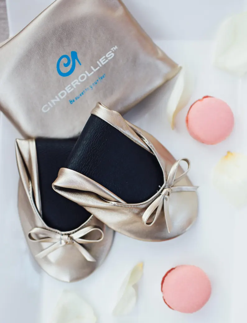 Wedding flats to wear as backup pair