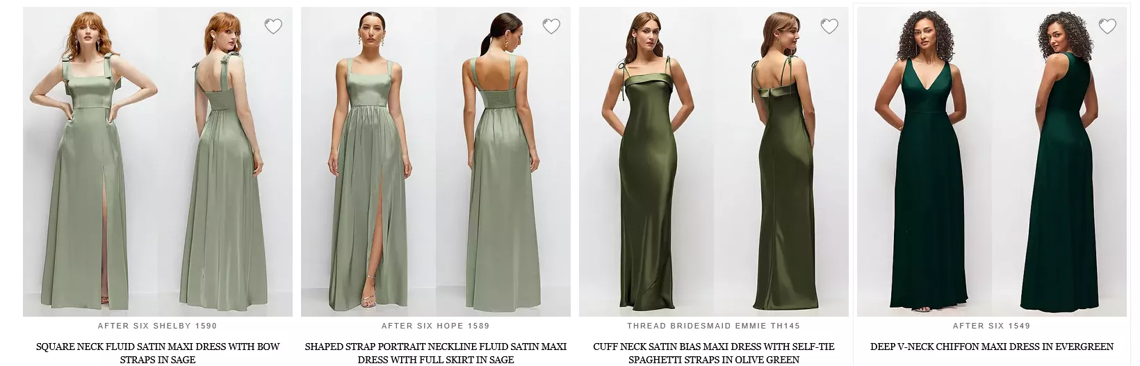 affordable bridesmaid dresses under $200 from dessy