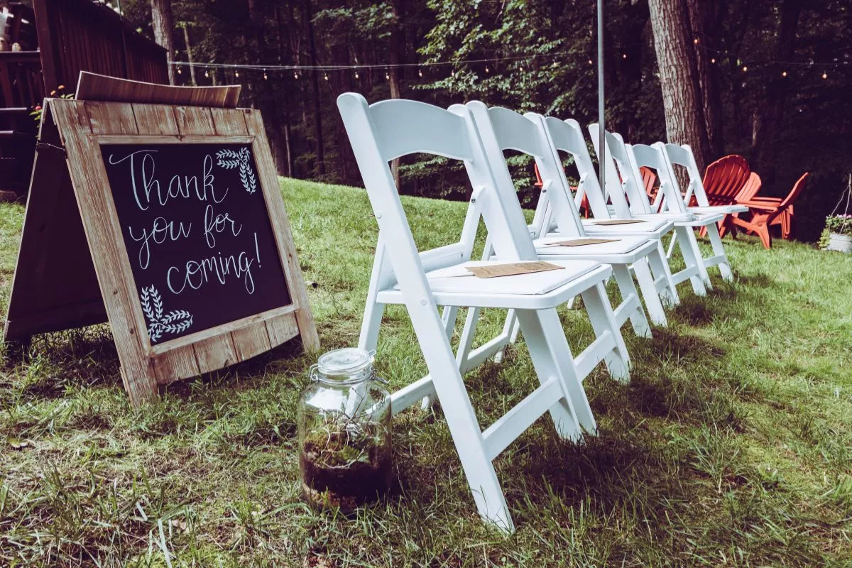 tips to prep garden for wedding