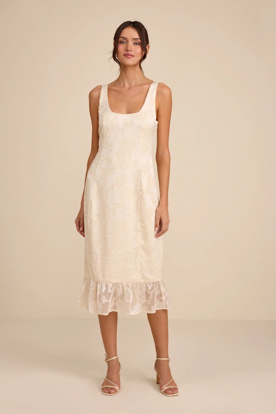 ivory bridal shower dress instead of white