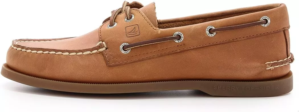 Brown leather boat shoes for beach wedding mens attire
