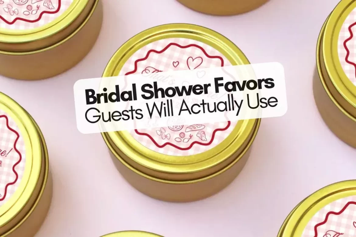 Useful bridal shower favors guests will actually use