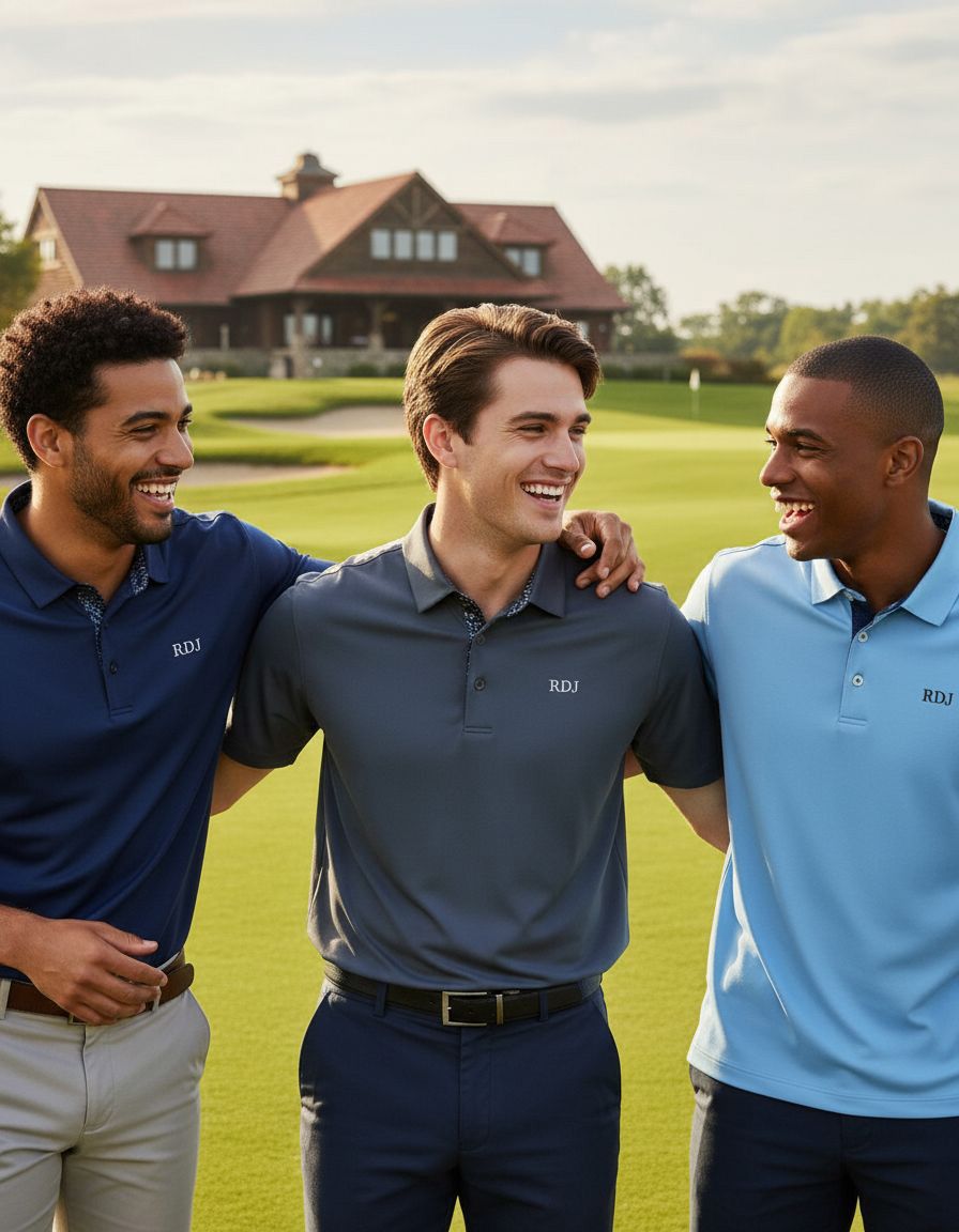 personalized golf shirts for groomsmen gift idea