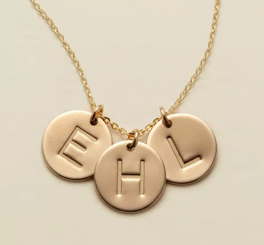 initial charm bouquet