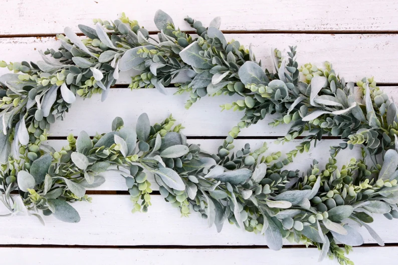 lambs ear greenery for wedding centerpieces that are not too expensive
