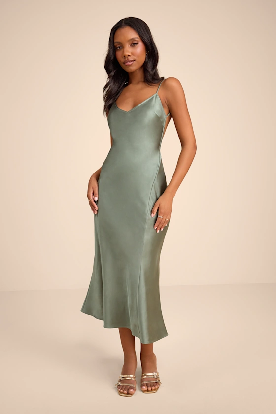 satin slip dress wedding guest outfit evening wedding