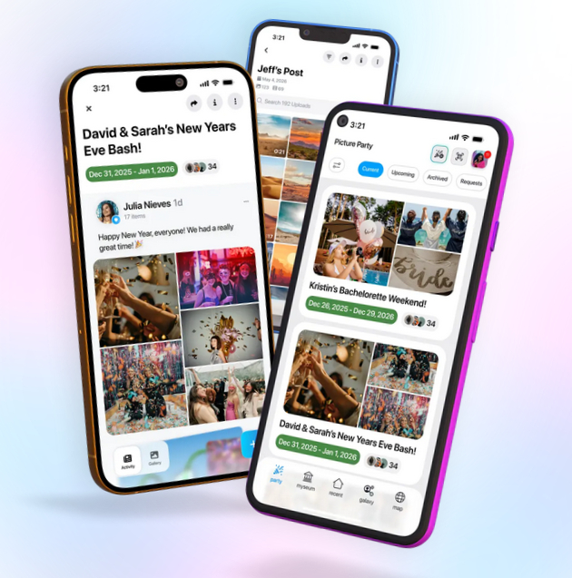 private photo sharing app for weddings