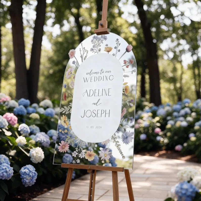 wedding welcome signs that do not look cheap even on a budget