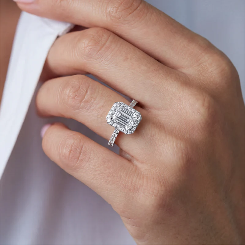 beverly diamonds lab engagement ring