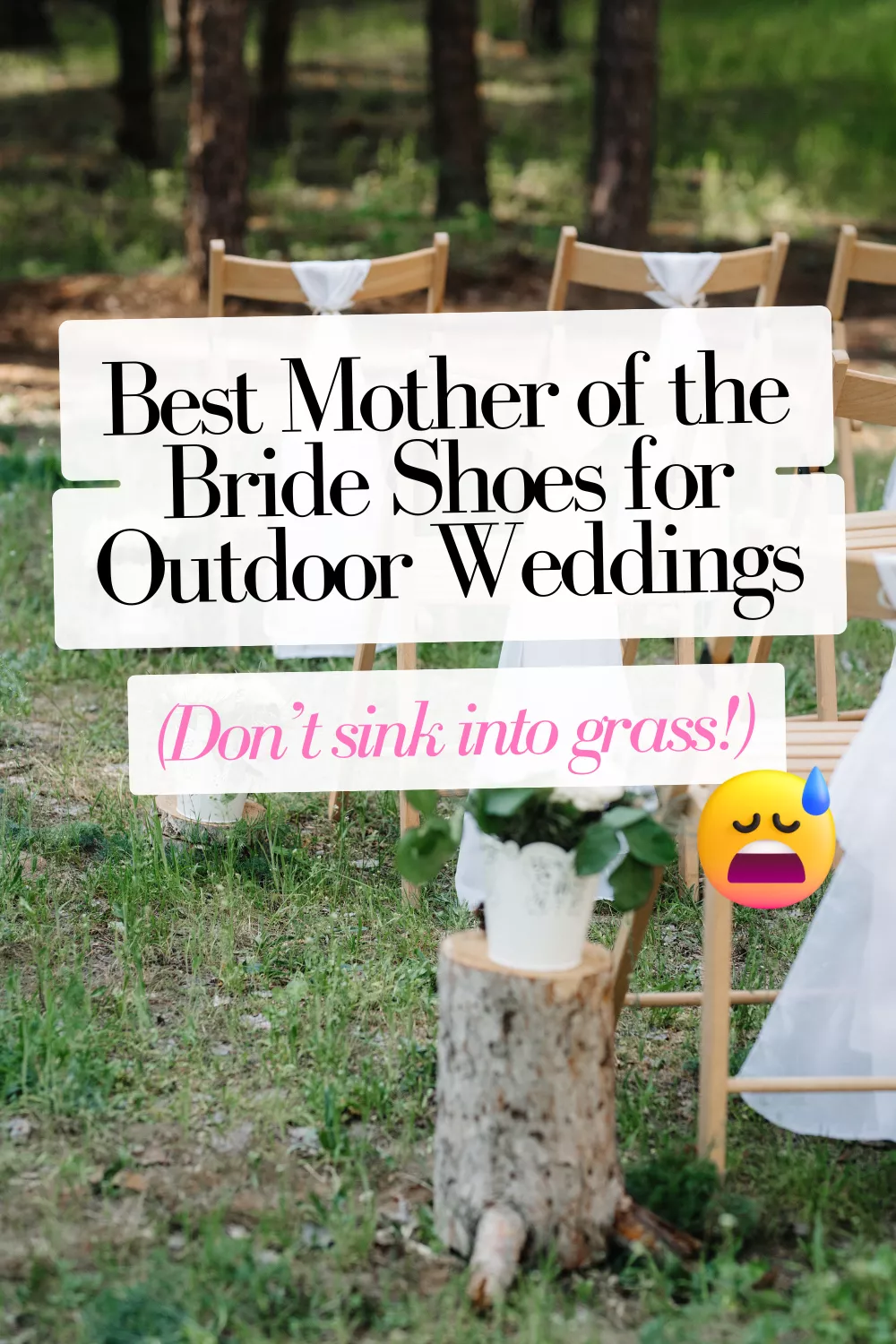 best mother of the bride shoes for outdoor weddings including block heels, wedges, and dressy flats for grass, garden, and beach venues