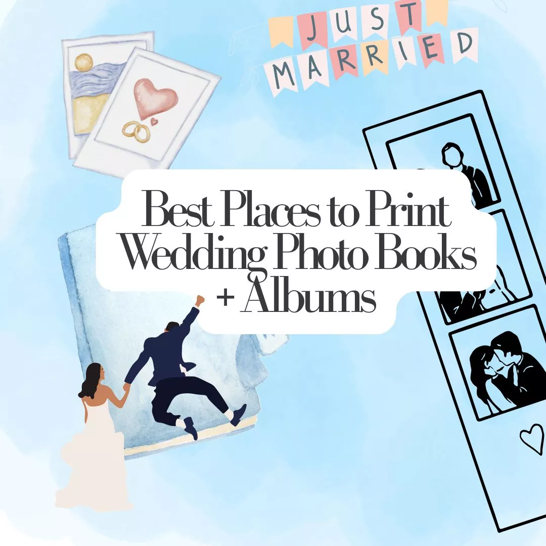 top places to get wedding photo albums and books printed
