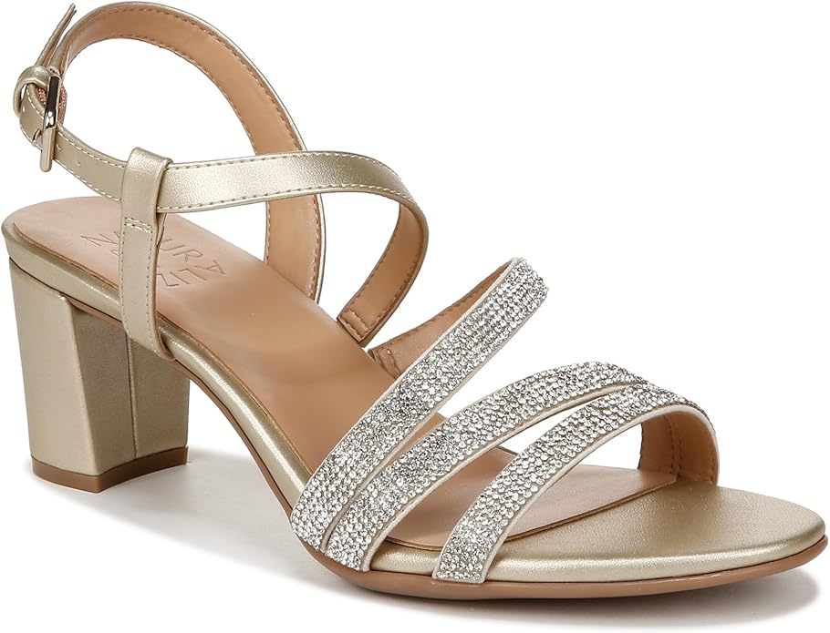 strappy block heels for mother of the bride