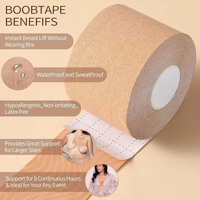 benefits of boob tape for your wedding dress