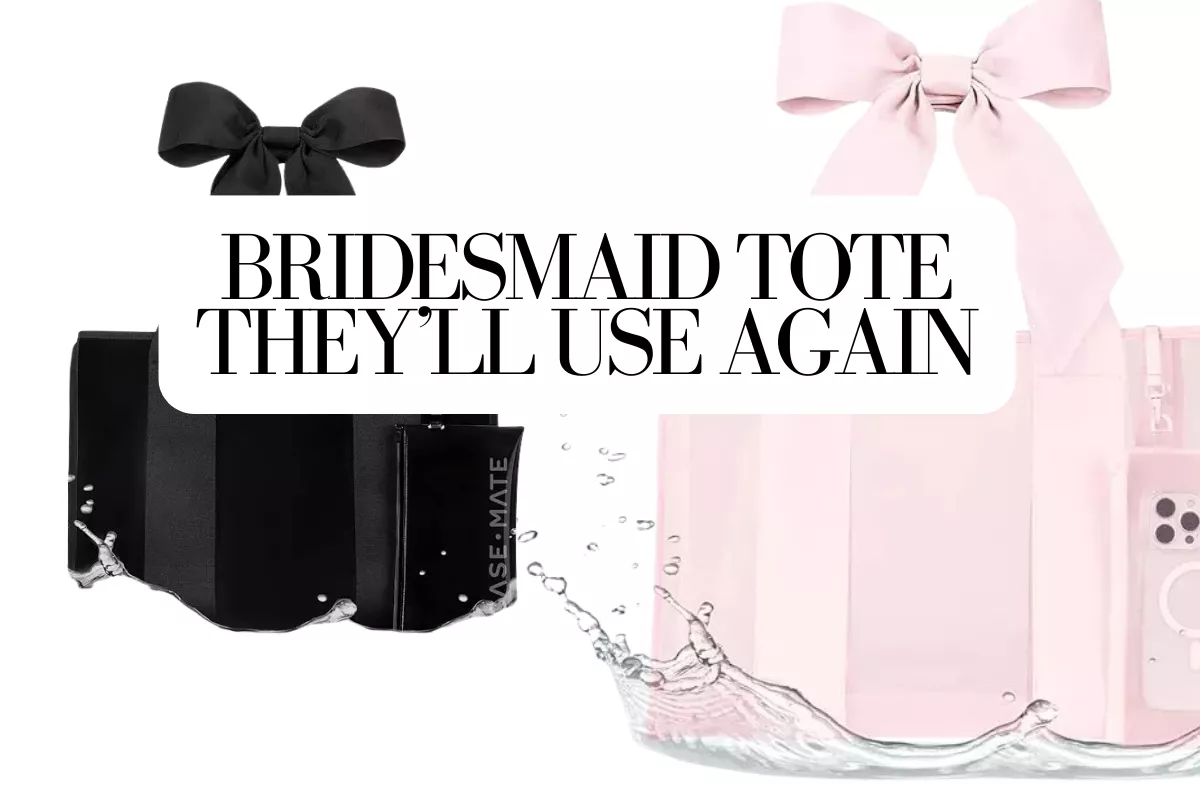 bridesmaid tote bag that they can use again