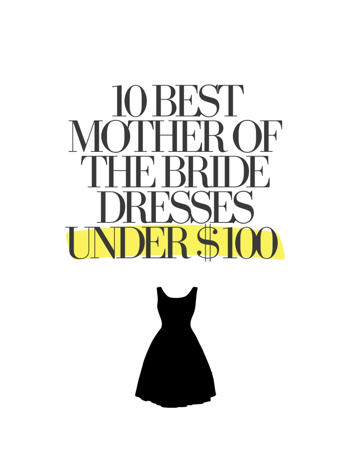 cheap mother of the bride dresses under $100 on amazon
