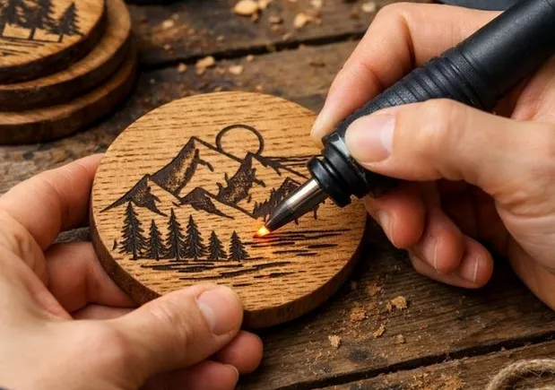 engraving coasters