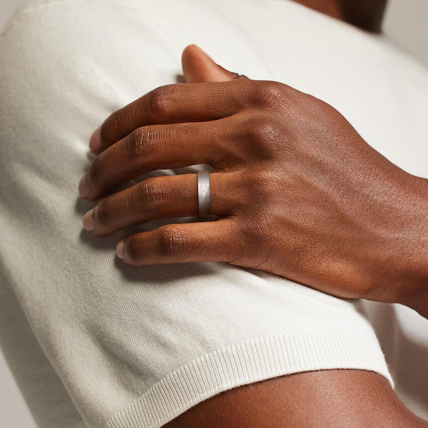 matte comfort fit wedding bands for comfortable all day wear
